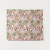 Tenture Sloth Tropical Dream (Devant (Horizontal))