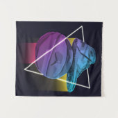 Tenture SNEAKER WITH BALL Basketball Blanket (Devant (Horizontal))