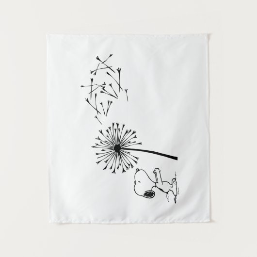 Tenture Snoopy Avec Dandelion (Devant)