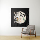 Tenture Snoopy, Charlie Brown et Woodstock - Ami (En situation (horizontale))