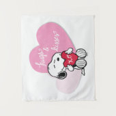 Tenture Snoopy Hugs & Kisses (Devant)