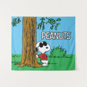 Tenture Snoopy "Joe Cool" debout (Devant (Horizontal))
