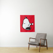 Tenture Snoopy Smile Giggle Laugh (En situation)