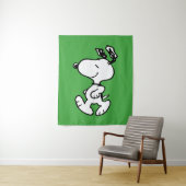 Tenture Snoopy So Sweet Flower Motif (En situation)