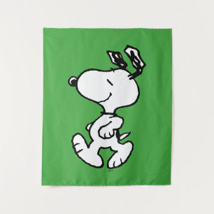 Tenture Snoopy So Sweet Flower Motif