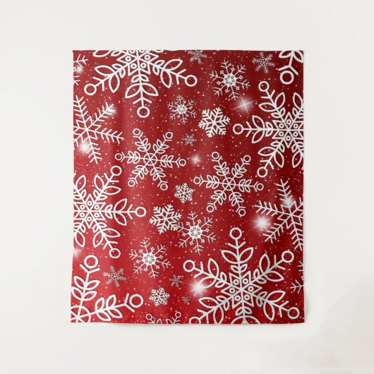 Tenture Snow Flakes 10 (Devant)