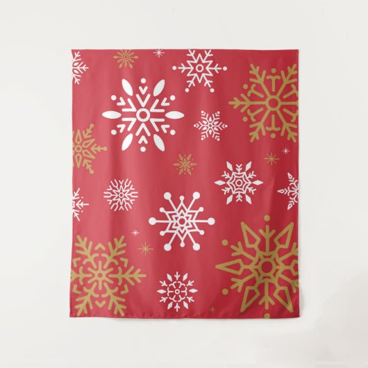 Tenture Snow Flakes 16 (Devant)