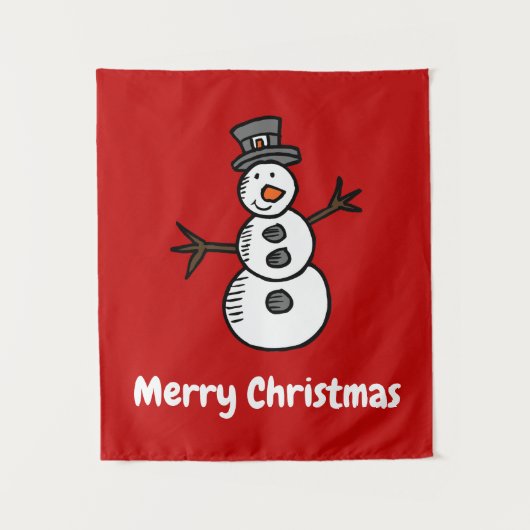 Tenture Snowman (Devant)