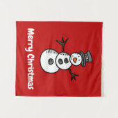 Tenture Snowman (Devant (Horizontal))