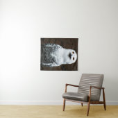 Tenture Snowy Owl wtcna (En situation (horizontale))