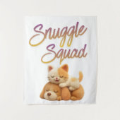 Tenture Snuggle Squad Wall Tapestry (Devant)