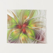 Tenture Soft and tenderness fractal fantasy flowers (Devant (Horizontal))