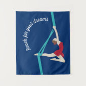 Tenture Soies aériennes (Devant)