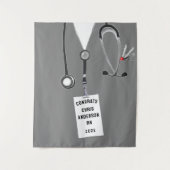 Tenture Soins infirmiers de l'école Parti de graduation (Devant)