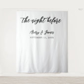 Tenture Soirée avant la répétition Dîner photo fond (Devant)