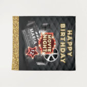 Tenture Soirée Cinéma Luxe Anniversaire (Devant (Horizontal))