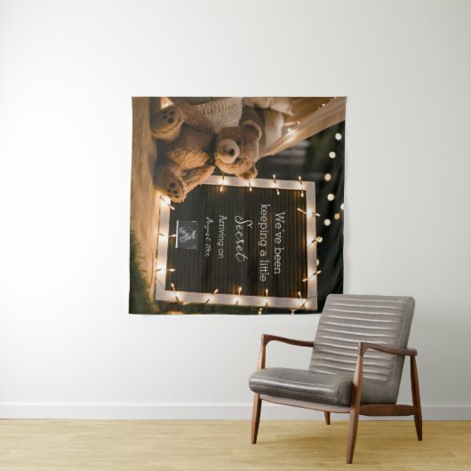 Tenture Soirée confortable avec faire-part de grossesse de (En situation (horizontale))