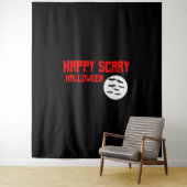 Tenture Soirée de design d'Halloween (En situation)