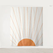 Tenture Soleil Boho Simple (Devant)