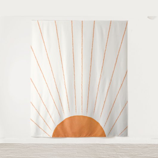 Tenture Soleil Boho Simple (Devant)