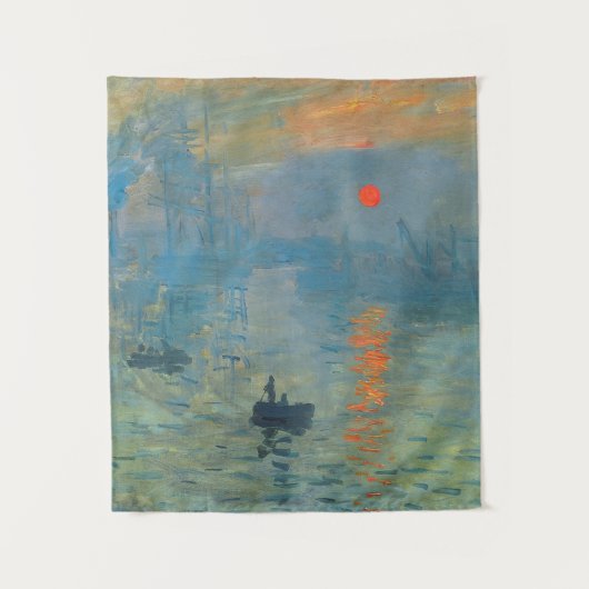 Tenture Soleil de l'impression Claude Monet (Devant)
