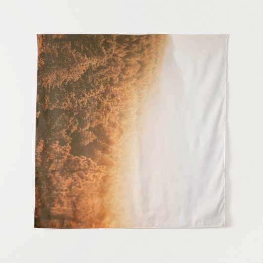 TENTURE SOLEIL D'OR SUR UNE FORÊT (Devant (Horizontal))