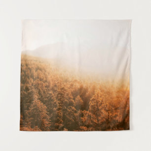 TENTURE SOLEIL D'OR SUR UNE FORÊT