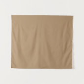 Tenture Solide Classique Doux Tan (Devant (Horizontal))
