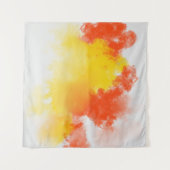 Tenture Sommaire des peintures de teintures d'aquarelle (Devant (Horizontal))