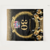 Tenture Sophistiqué 30e Anniversaire Black Gold Whiskey (Devant (Horizontal))