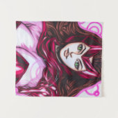 Tenture Sorcier Rouge ~ Wanda Maximoff (Devant (Horizontal))