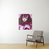 Tenture Sorcier Rouge ~ Wanda Maximoff (En situation)