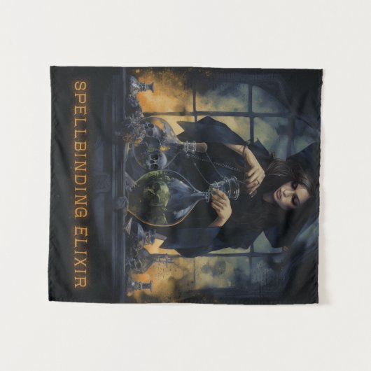 Tenture Sorcière Elixir (Devant (Horizontal))