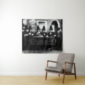 Tenture Sorcières galloises ayant du thé à la crème (En situation (horizontale))