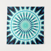 Tenture Soundwave Mandala 2 (Devant (Horizontal))