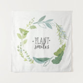 Tenture Sourires fins d'usine des herbes II | (Devant (Horizontal))