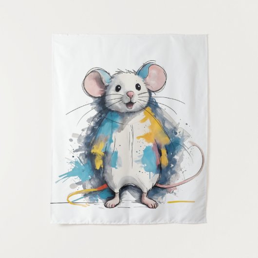 Tenture Souris (Devant)