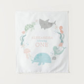 Tenture Sous la mer Premier anniversaire (Devant)