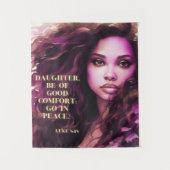 Tenture Soyez bien Confort Motivationnel Word (Devant)