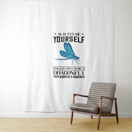 Tenture Soyez toujours vous libellules libellules Nature I (En situation)