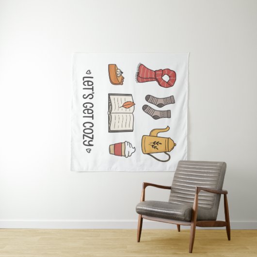 Tenture Soyons confortables ! (En situation (horizontale))