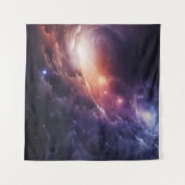Tenture Space Galaxy Symphony Tapestry (Devant (Horizontal))