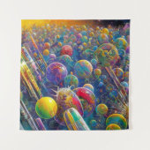 Tenture Space Race tapestry (Devant (Horizontal))