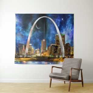 Tenture Spacey St. Louis Skyline