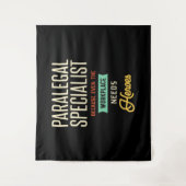 Tenture Spécialiste parajuridique (Devant)