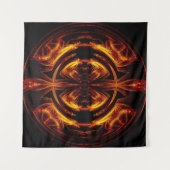 Tenture Sphère de flamme (Devant (Horizontal))
