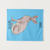 Tenture Sphynx cat (Devant (Horizontal))
