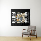 Tenture Spiritual Faith and Grace – Uplifting Christian (En situation (horizontale))