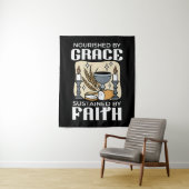 Tenture Spiritual Faith and Grace – Uplifting Christian (En situation)