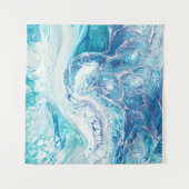 Tenture Splash couleur : Acrylique Abstrait Arrière - plan (Devant (Horizontal))